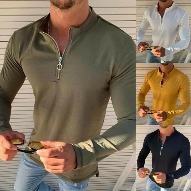 Размера плюс 5XL футболка мужская рубашка осенняя однотонная Цвет V комплекты с