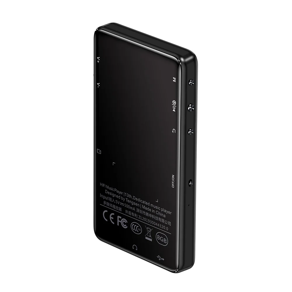 Металлический Bluetooth mp4 плеер встроенный динамик 3 0 дюймовый полноэкранный
