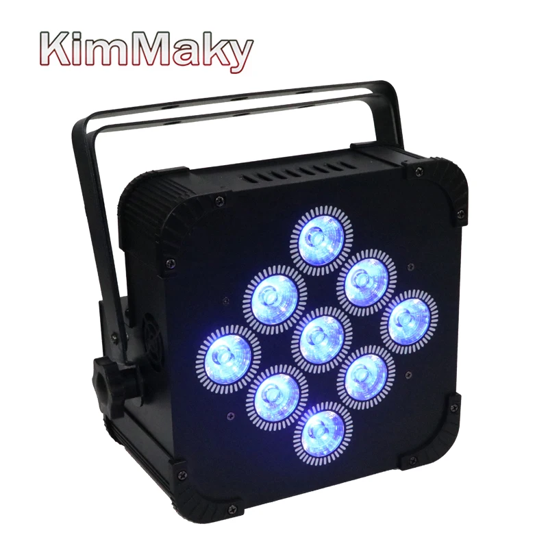6light Xcase 9X18W плосветильник светодиодный светильник RGBWAUV DMX Свадьба вверх |