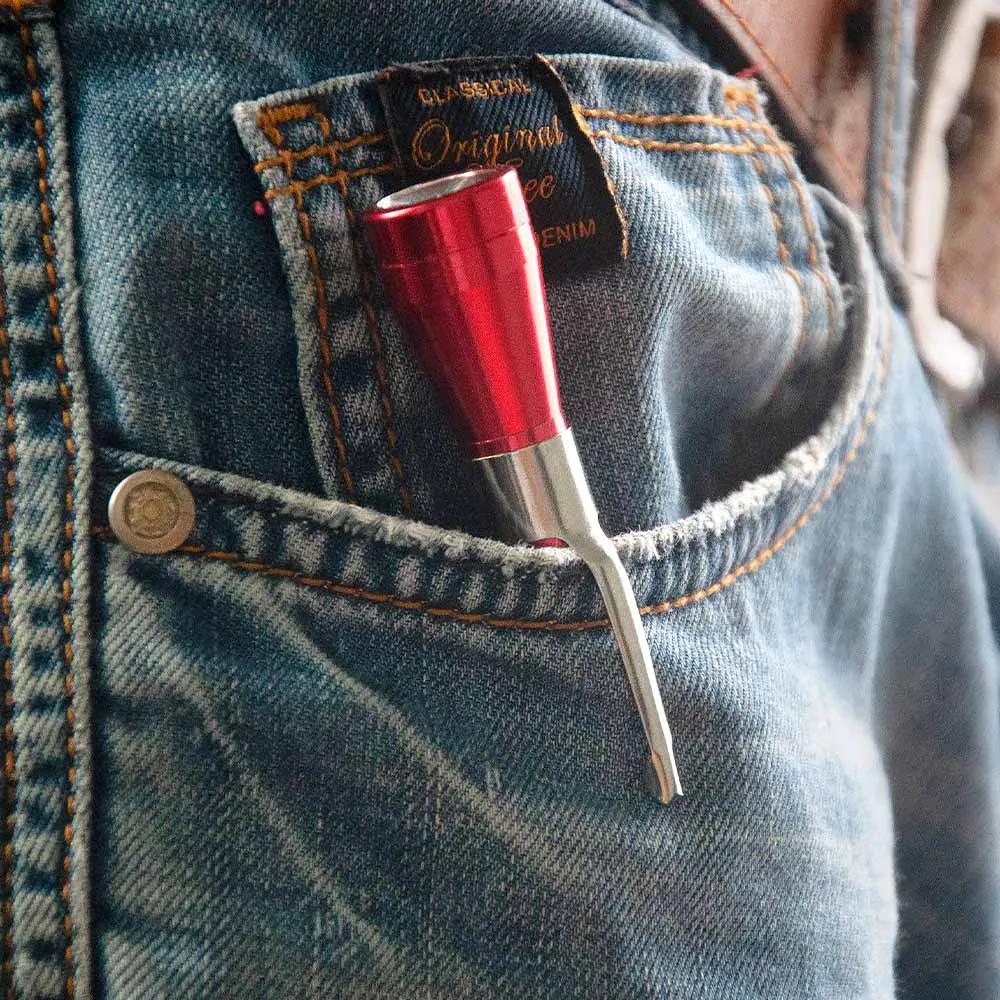 Ручка Форма сигаретная трубка металлическая портативная сигарета держатель