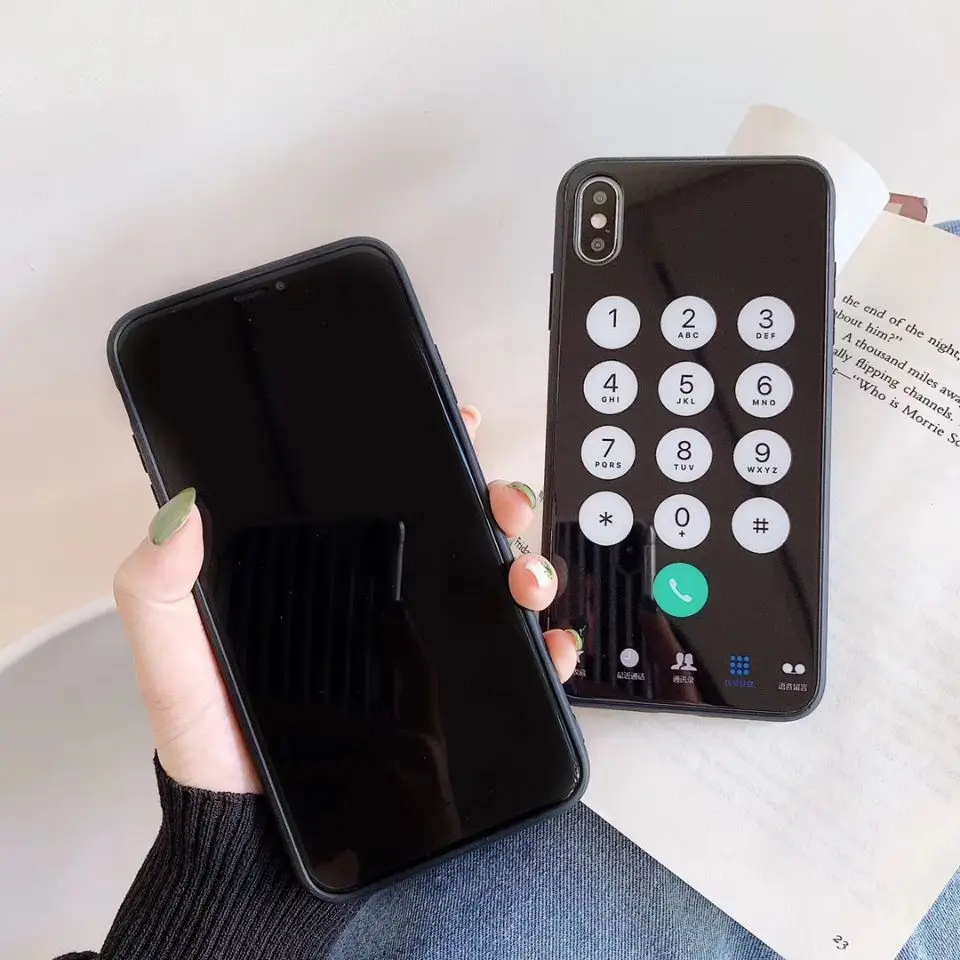 25 шт чехол для iPhone 6 7 плюс 8 зеленый слово Мягкий ТПУ |