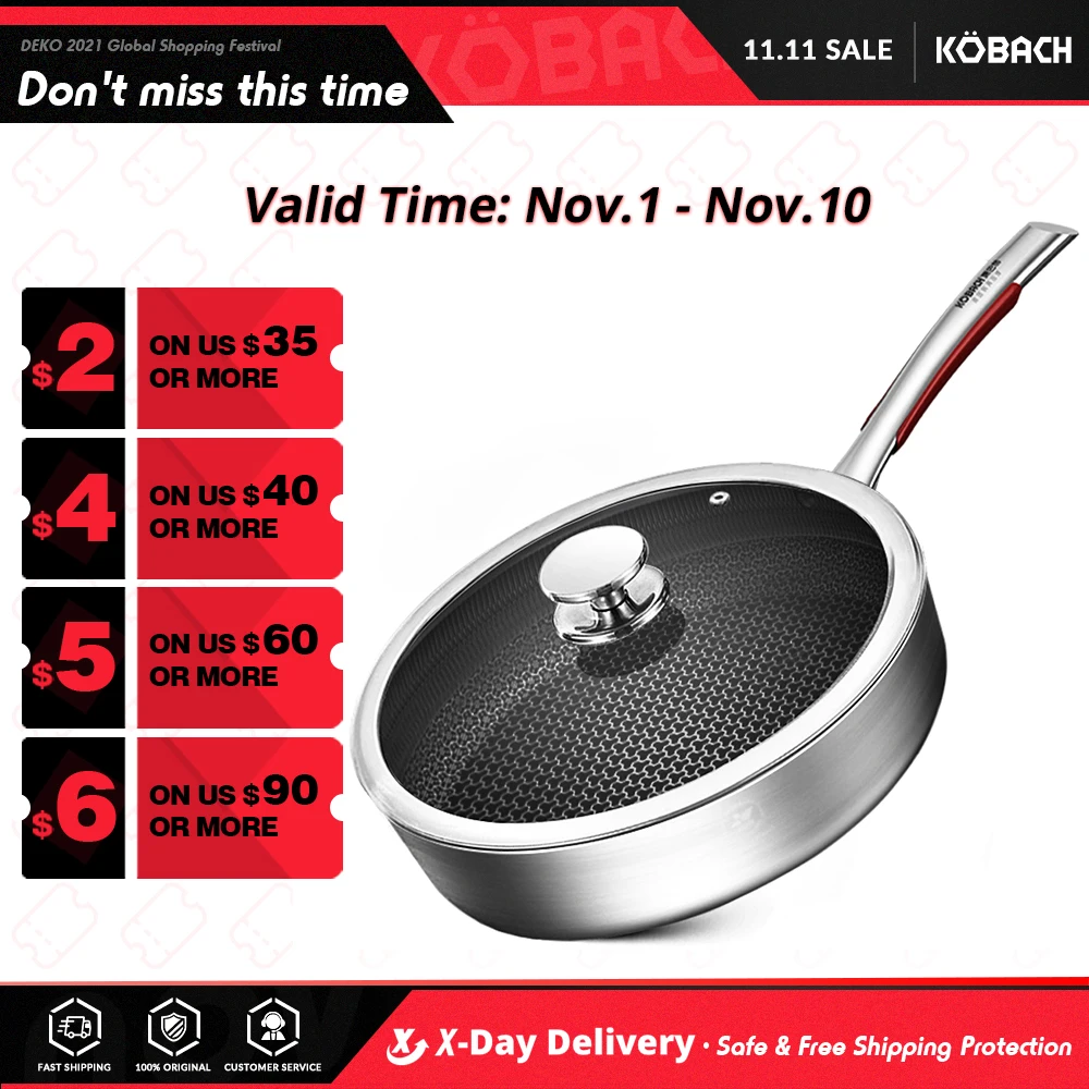 

Сковорода кухонная антипригарная, 26 см, с крышкой