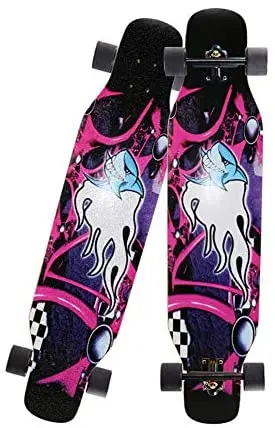 

Skateboard Longboard 42"Double Kick Concave 4 Wheel Carbon Steel Bracket Skateboard Longboard Girl Adult Gift