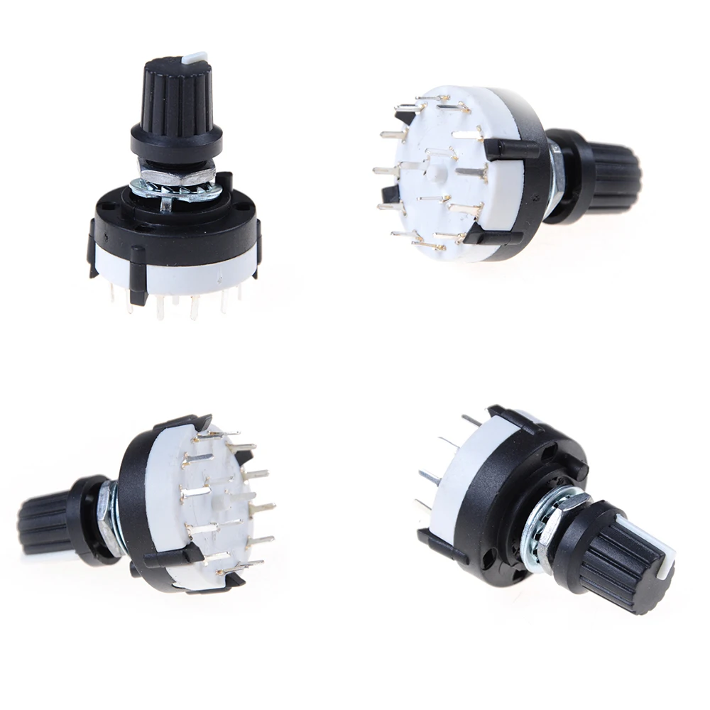 1 шт. 3P4T Единая панель поворотного переключатель диапазонов переменного тока