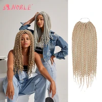 noble star synthetic crochet hair passion twist hair butterfly locs fake hair afro kinky twist crochet braid hair extensions