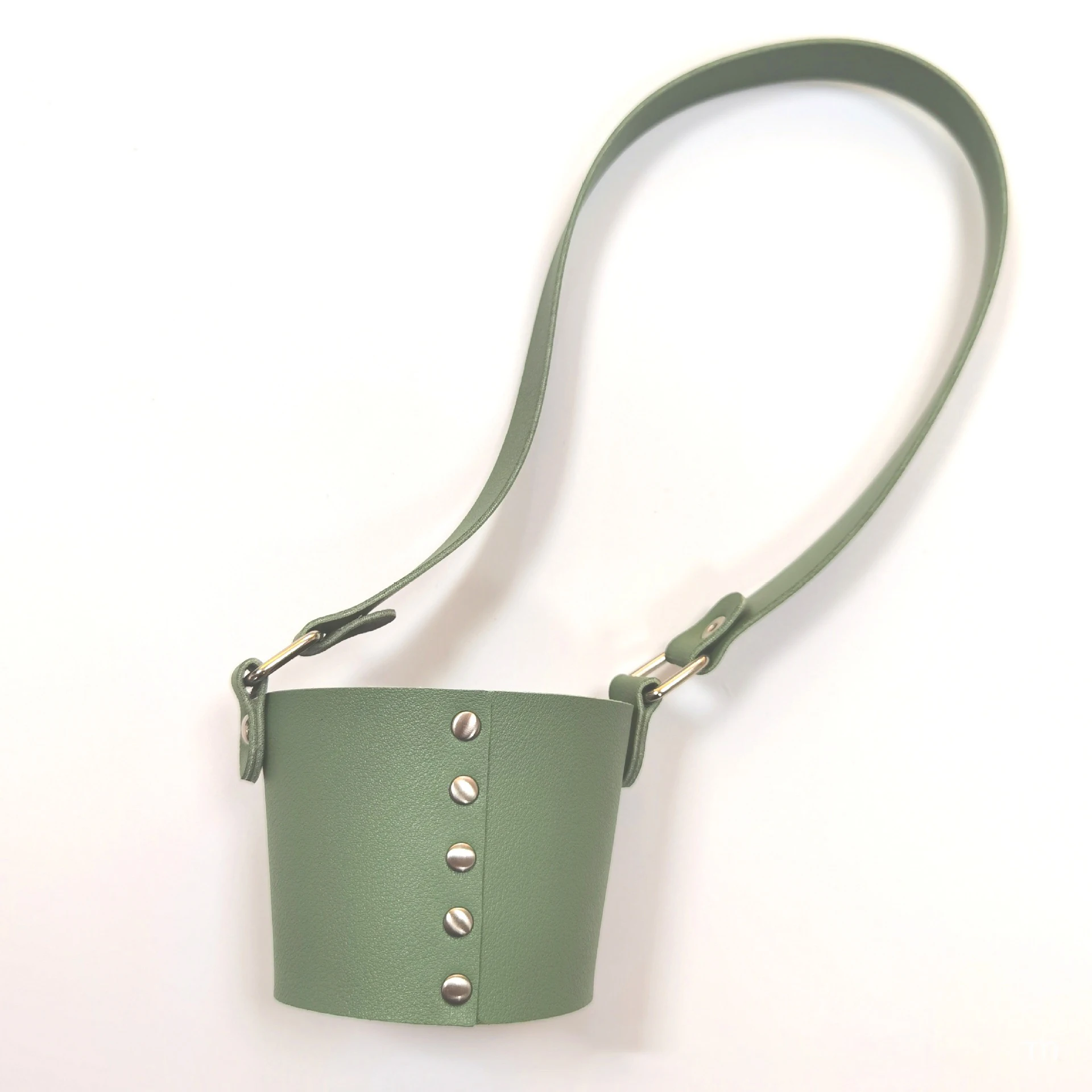 Кофейные чашки многоразовый кожаный держатель для кофейной с ручкой портативная