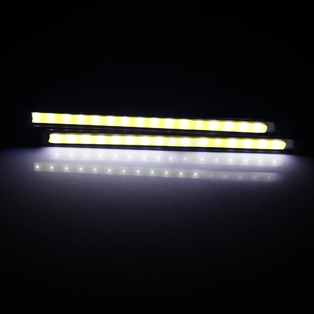 FORAUTO 2 шт. DRL светодиодный COB Автомобильные дневные ходовые огни 10 5 см DC 12 В LED