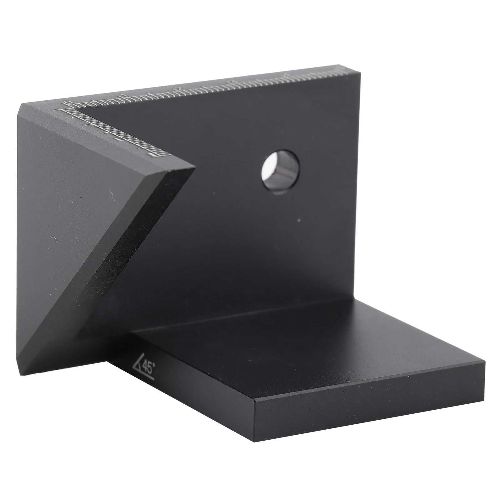 Черный алюминиевый сплав 45 градусов угловая Центральная линия Рисование Scriber