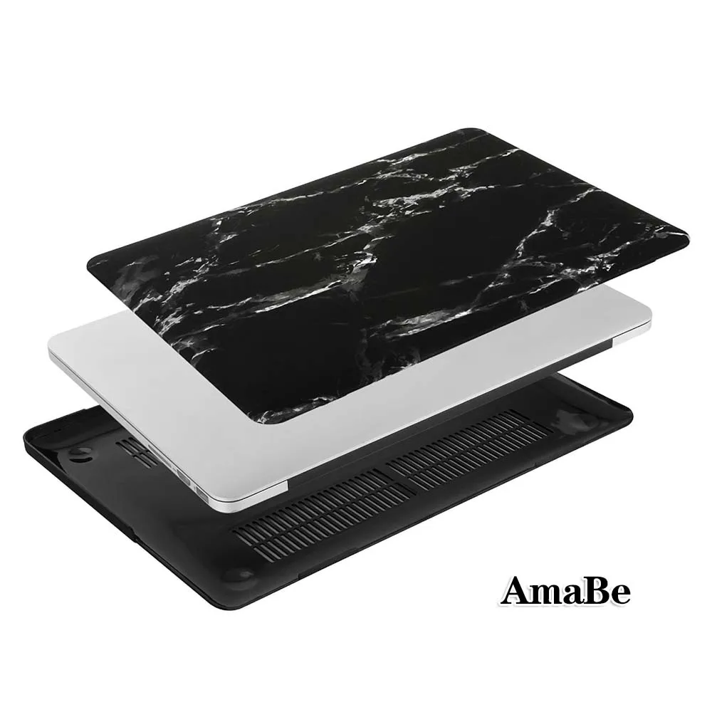 

Hard Shell Laptop Protector Case + Keyboard Cover for Apple MacBook Air Pro Retina 11 12 13 15 inch