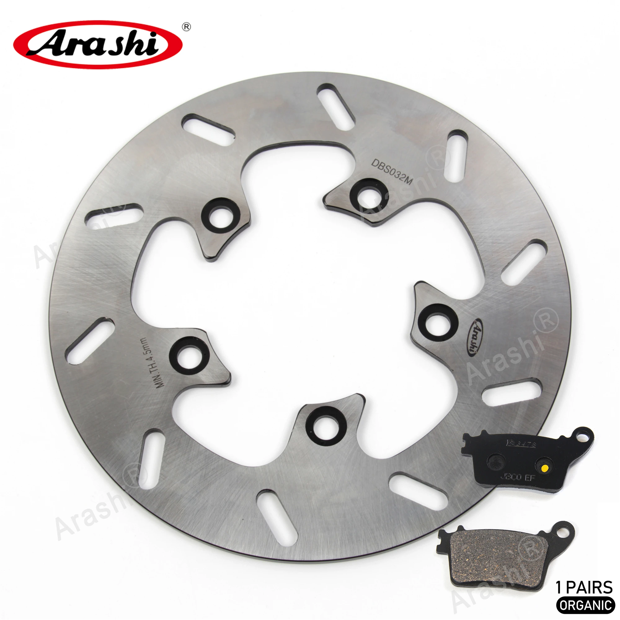 ARASHI для SUZUKI GSX R GSXR 600 750 11 15 CNC задний тормозной дисковый ротор тормозная колодка