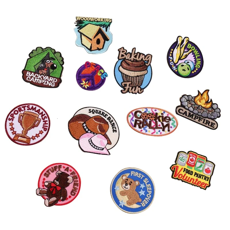 Мультфильм заплатка &quotмедведь&quot наклейки для одежды куртка Знак Аппликация