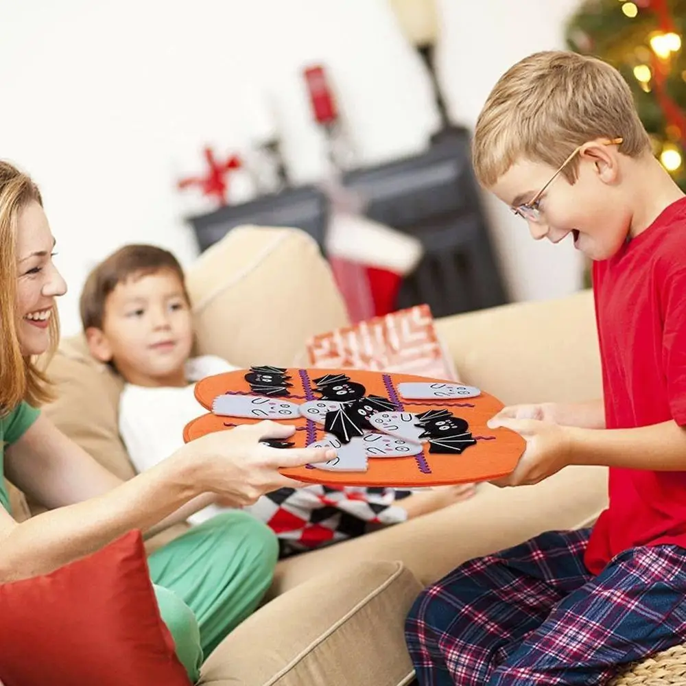 Фетровая тыква форма Хэллоуин Развивающие игрушки для детей подарок путешествия