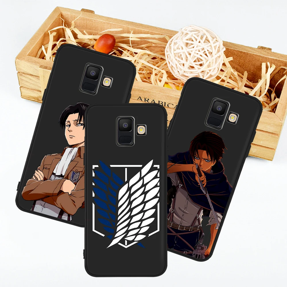 

Anime Attack On Titan Levi Ackerman for Samsung Galaxy A3 A5 A6 A7 A8 A10 A30 A32 A40 A50 A52 A82J3 J5 J6 J7 J8 Plus cover funda