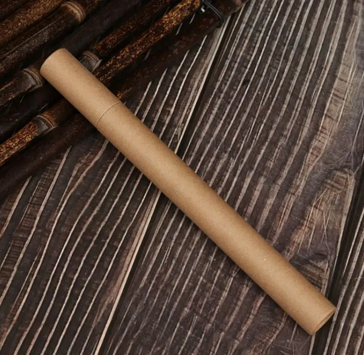 

Kraft Paper Incense Tube Incense Barrel Small Storage Box For 10g 20g Joss Stick Convenient Carrying Paper Perfume Tube