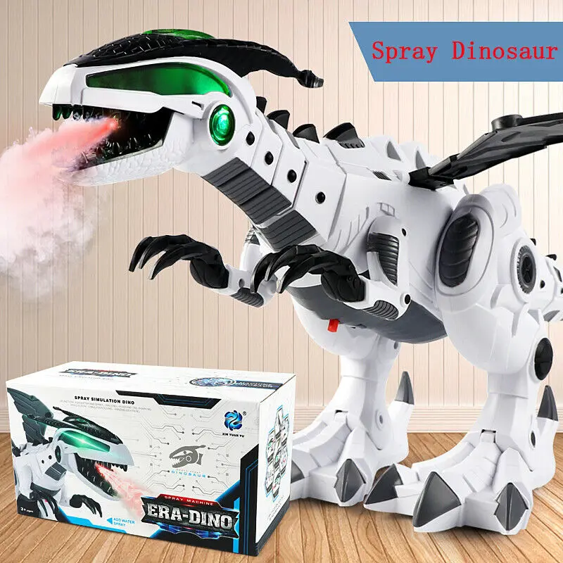 

Kids Dinosaur Model Toys Walk Spray Electronic Dinosaur Model Kids' Toys New Electronic Pets