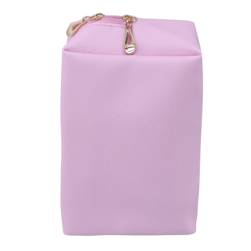 LKEEP 2020 женский дорожный портативный полиуретановый косметический чехол розовая