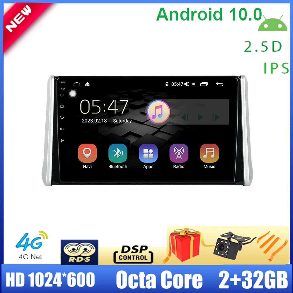 Автомобильный радиоприемник Driwuzz для Toyota RAV4 2019 ~ 2020 мультимедийный плеер 10 1