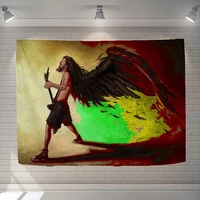 singer hanging cloth posters rock music stickers pop rock band flag banner hd canvas printing art tapestry mural wall decor i2