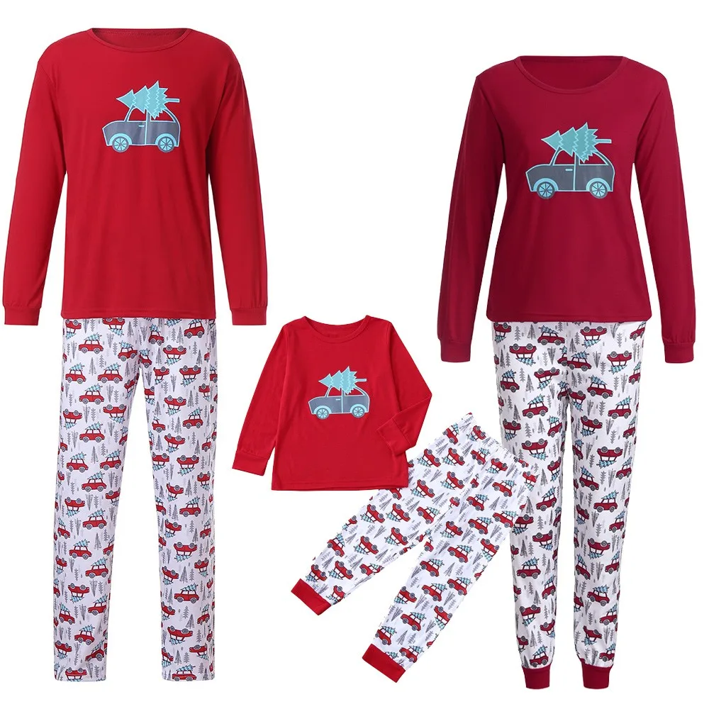 

Пижама PJS, блузка, рождественские семейные мужские + брюки Санты, подходящий комплект, Мужская блузка, мужские топы