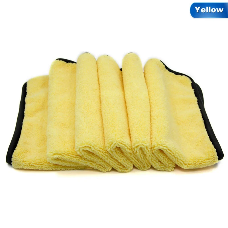 

92 * 56cm Car Wash Towel Large thickened Microfiber Car Care Polishing Wash Towels ar Cleaning Drying Cloth Hemming Cloth