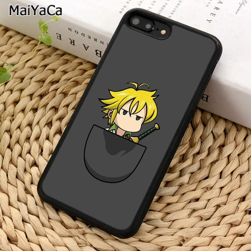 MaiYaCa мелиодас семь смертных грехов чехол для телефона iPhone 5 6 7 8 plus 11 12 Pro X XR XS Max Samsung