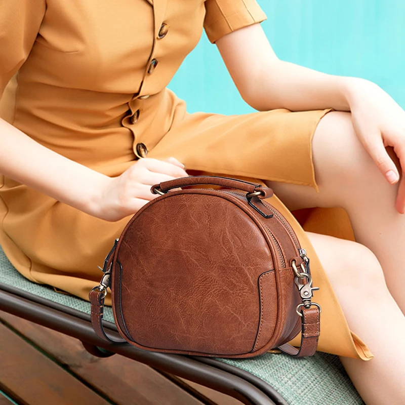 Сумка мессенджер Cobbler Legend для женщин винтажная дамская сумочка на плечо из