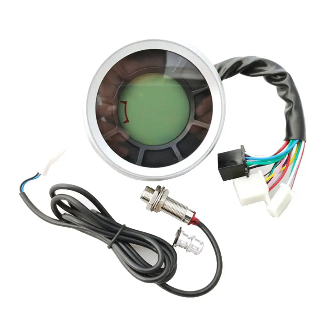6 Gear LCD Digital Motorcycle Odometer Speedometer Tachometer Gauge Backlit | Автомобили и мотоциклы