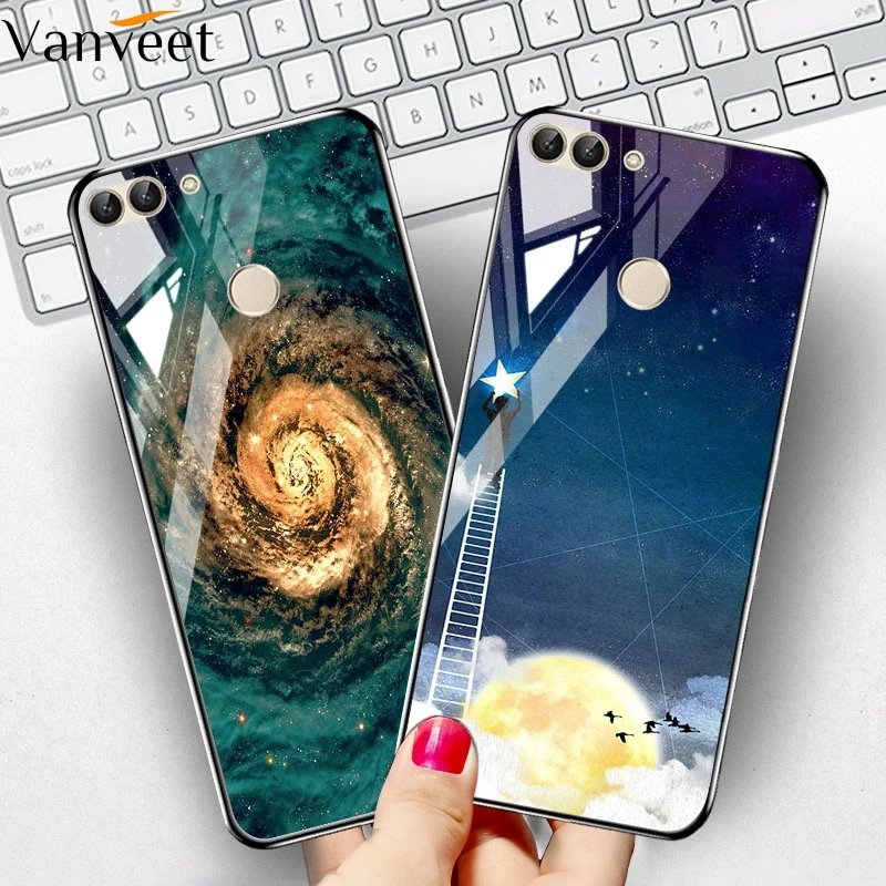 Блестящий чехол для huawei P Smart Y9 Prime Y5 Y6 Y7 Honor 7C 7A Pro Nova Lite Y5 Y3 II P9 Lite Mini чехол Крышка