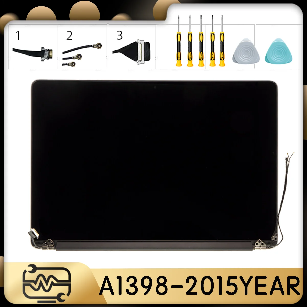Запчасти для ноутбука ЖК экран MacBook Pro Retina 15 дюймов A1398 2015 Mid Year EMC 2909 2910 стеклянная