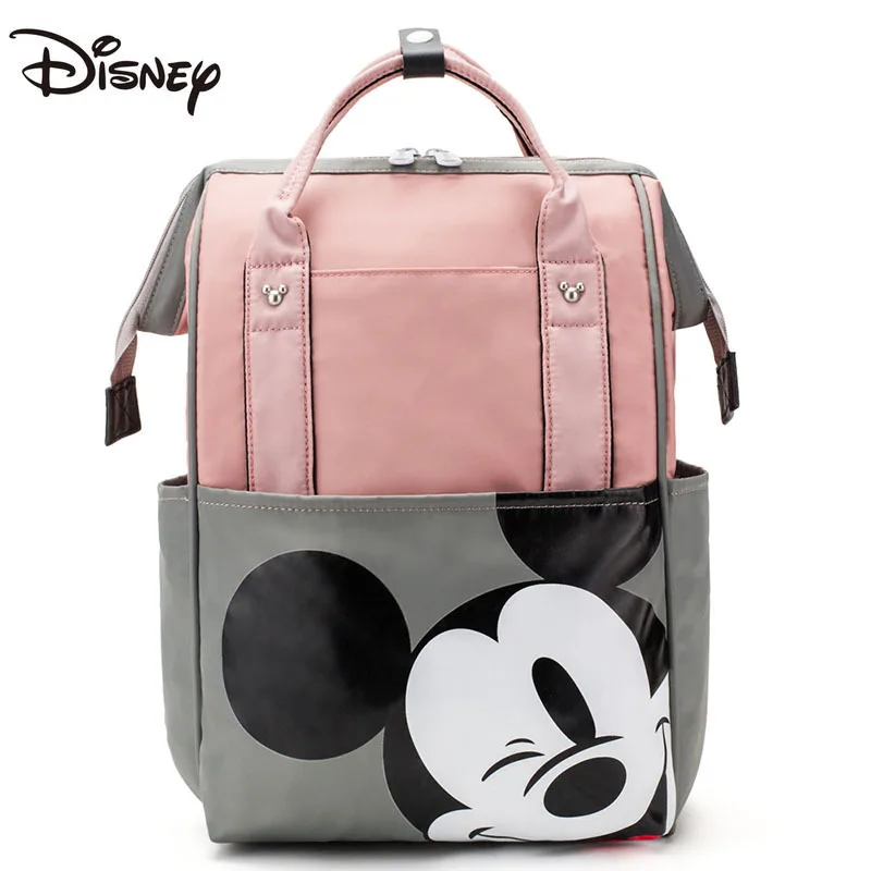

2021 New Mickey Cute Girl Schoolbag Trend Multifunctional Cartoon Image Handbag Ins Large Capacity Travel Anti-theft Backpack
