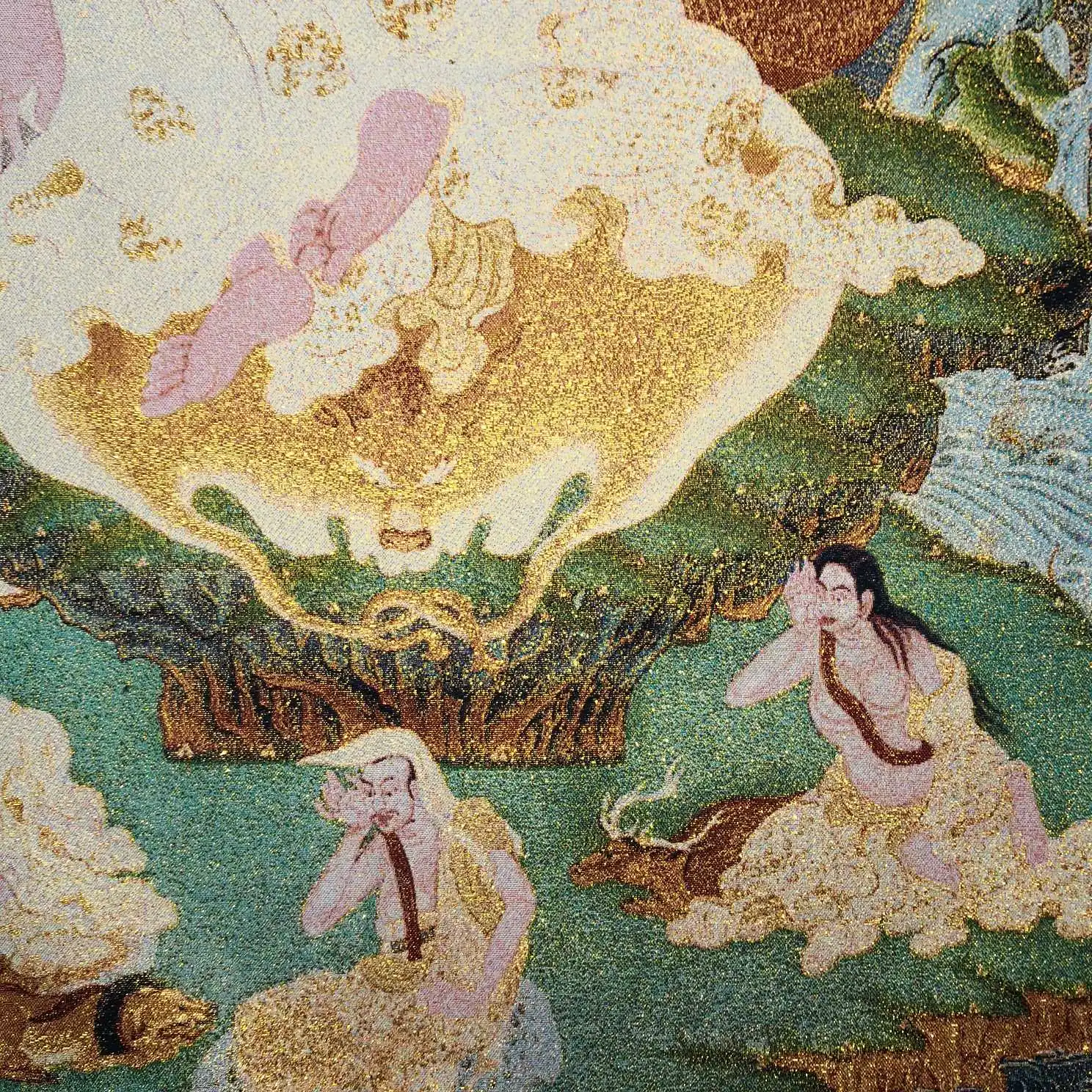 

Tibetan Buddha Thangka Sakyamuni