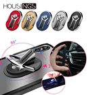 Универсальный автомобильный держатель для телефона с кольцом на палец и вентиляционным отверстием, подставка для iPhone, вращающийся сотовый смартфон для samsung, автомобильное кольцо