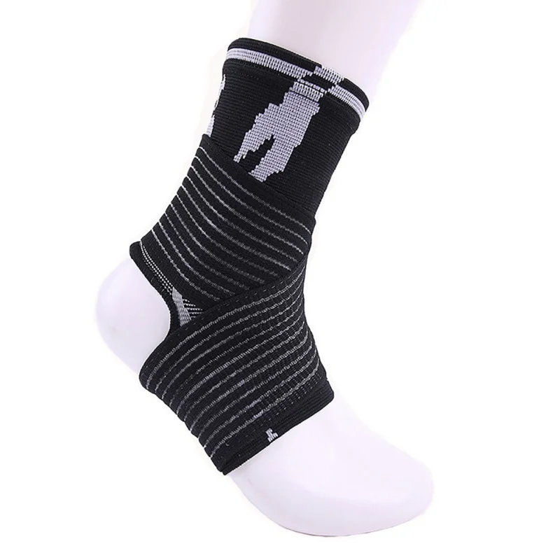 

Sports Ankle Brace Strap Sleeves Support 3D Weave Elastic Compression Bandage Foot Protective Ankle Support 1 PC for Running