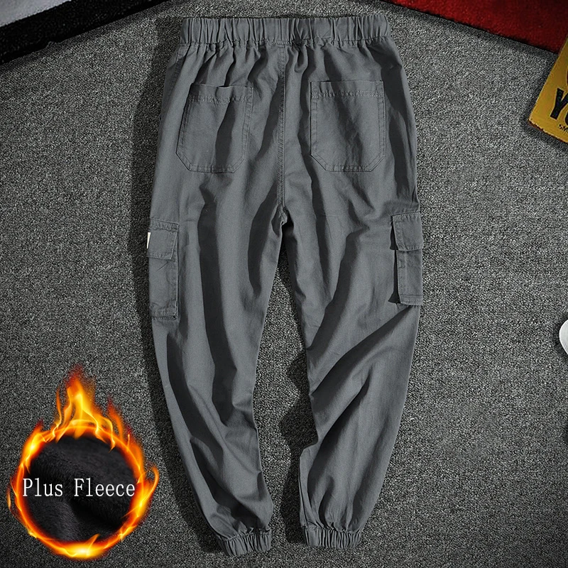 Autumn Winter Camouflage Pants Men Elastic Trousers Fashion Causal Cotton Streetwear Jogger Track Male Plus Size | Мужская одежда