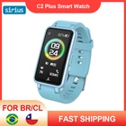 Смарт-часы C2 Plus для мужчин и женщин, водонепроницаемый спортивный фитнес-браслет 1,14 дюйма с пульсометром, тонометром и монитором сна