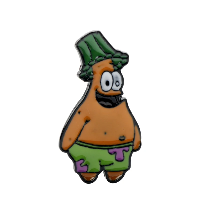 1 шт. эстетическая эмалированная Заколка-значок для рубашки сумки | Украшения и