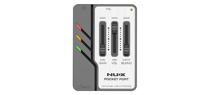 POCKET PORT Портативный гитарный аудио USB интерфейс Nux Cherub|Сценическое оборудование| |