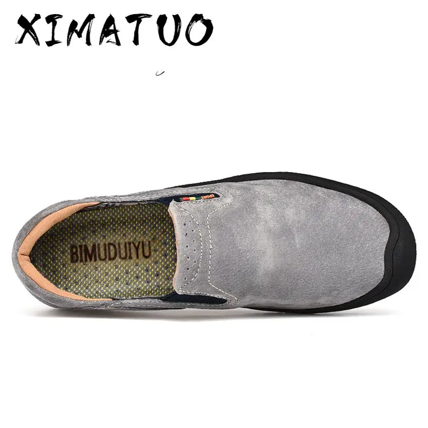 Лоферы мужские из натуральной кожи брендовые Повседневные Дышащие Дизайнерские