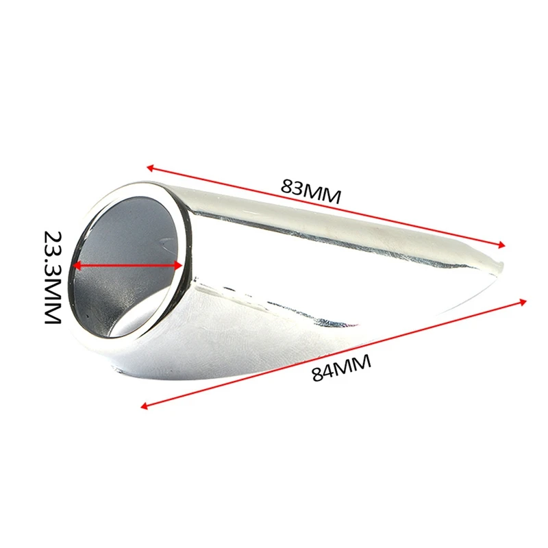 

Car Modified Bullet Antenna Cover Car Decoration Roof Antenna Cover-silver/suitable for Cars 2011-2017 RAM 1500 2500 Accessories