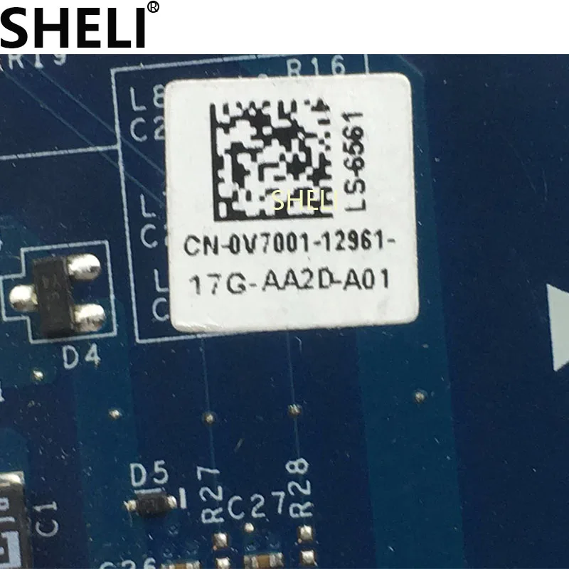 SHELI для DELL новая USB VGA аудиоплата Latitude E6520 аудиоusb-плата LS-6561P 0V7001 | Компьютеры и офис
