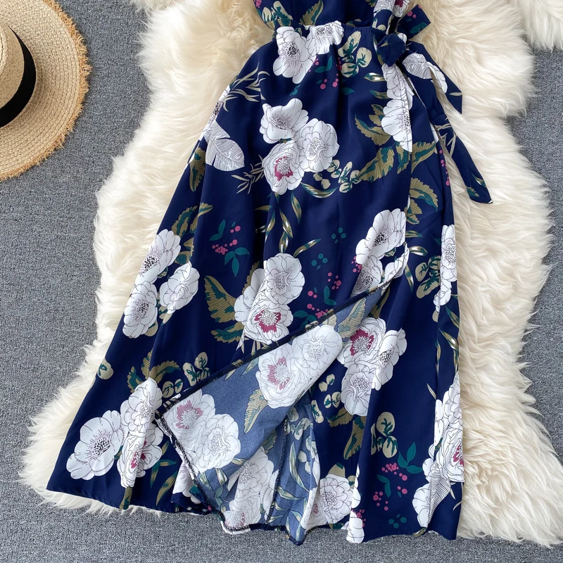 

Sexy square collar Sleeveless Dresses Women Spaghetti StrapSheath beach wear Dresses Femme Clothes Women Summer 2020 New