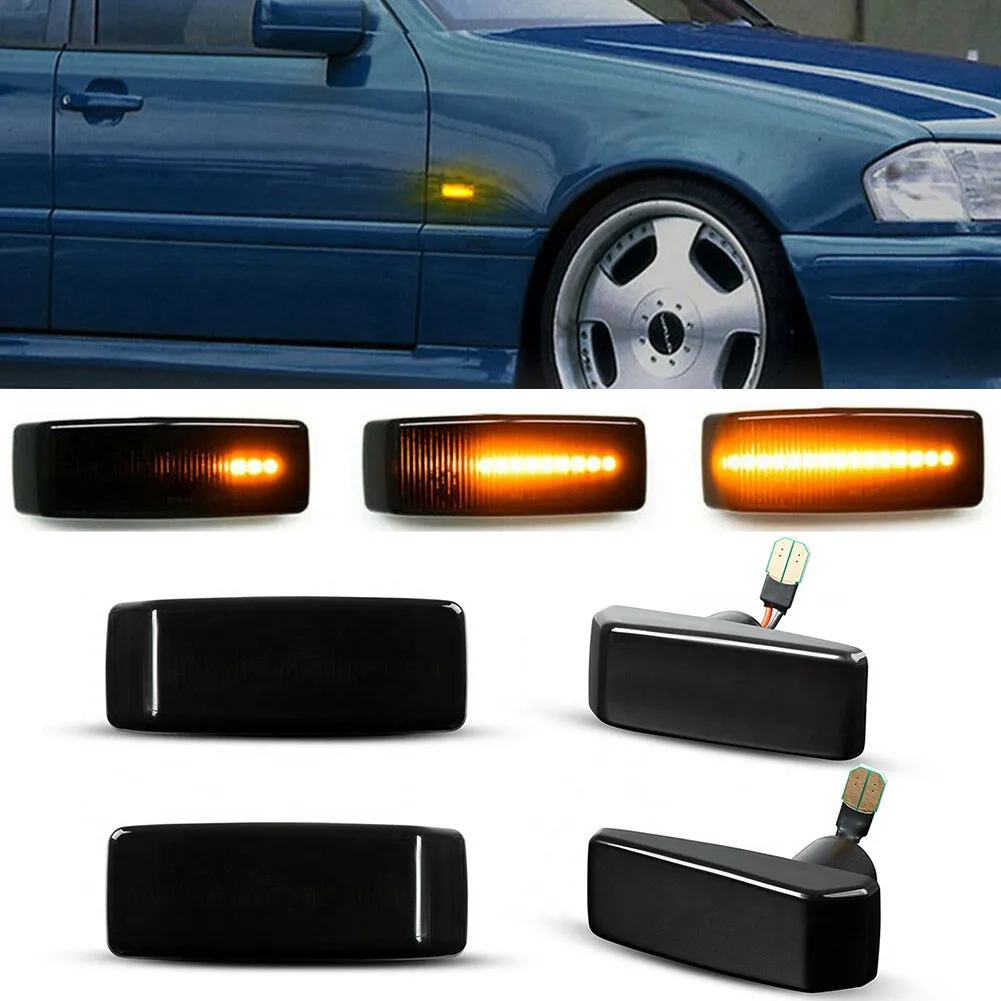 

12V Side Marker LED 3W Accessories Black Edition Blinker Signal Lights