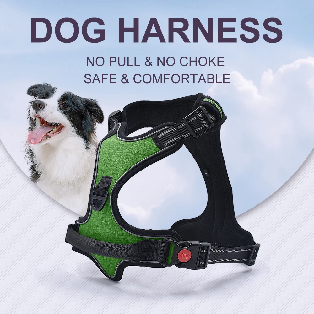 Регулируемый светоотражающий жилет для домашних животных воздухопроницаемая