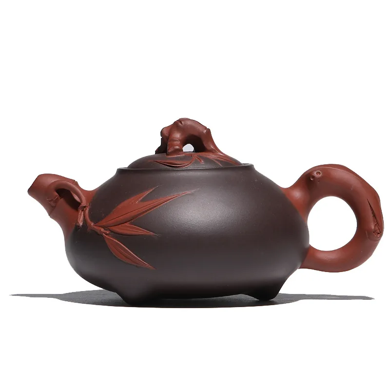 

Yixing purple clay teapot all handmade raw ore