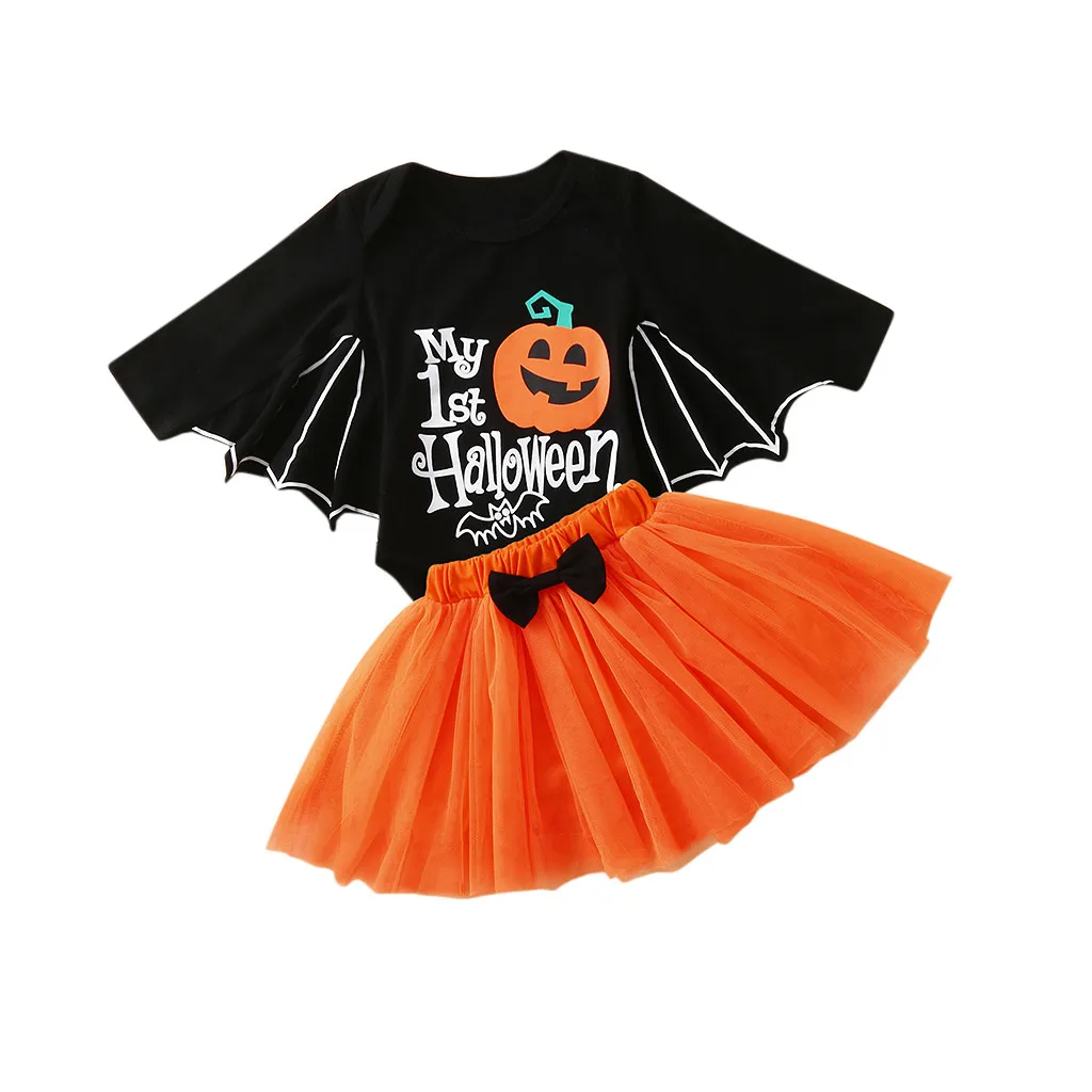 SAGACE/Одежда для новорожденных и маленьких девочек Комбинезон с принтом летучая