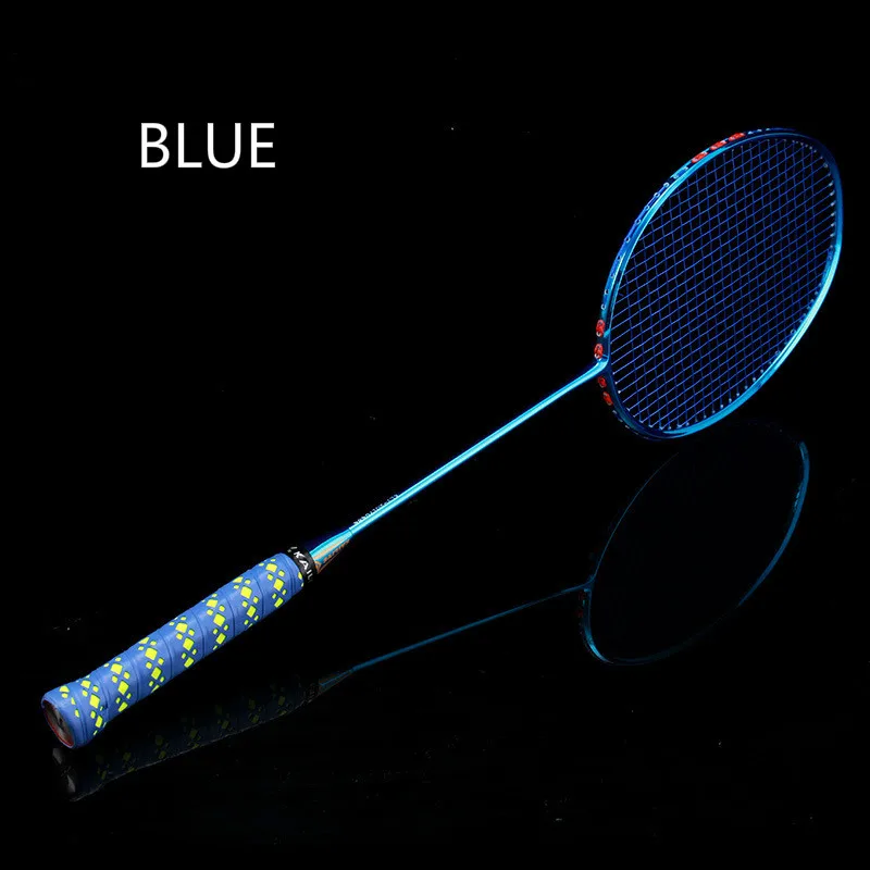 Профессиональная ракетка для бадминтона из углеродного волокна 4U ремешок | Спорт