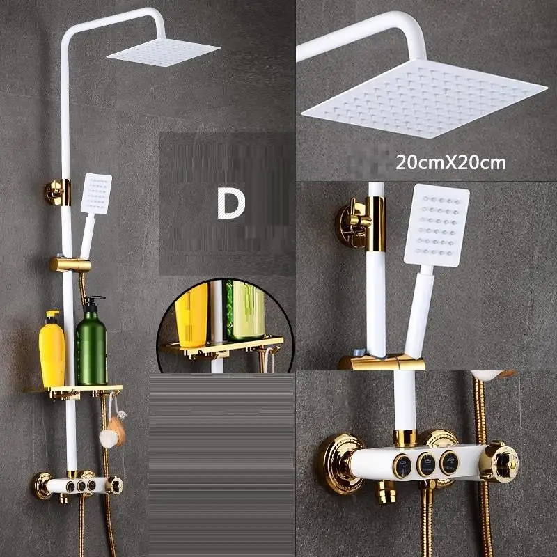 Система для душа Regadera набор черный душ Душевая система ванной комнаты |