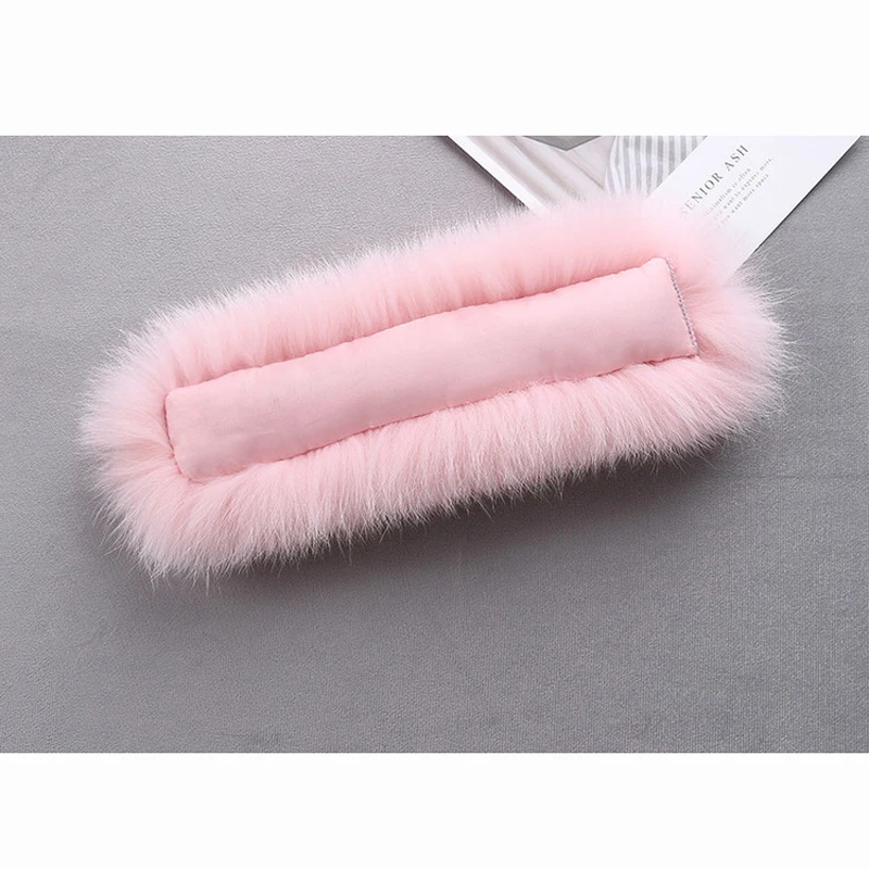 Женские меховые манжеты и перчатки теплые однотонные из натурального Лисьего