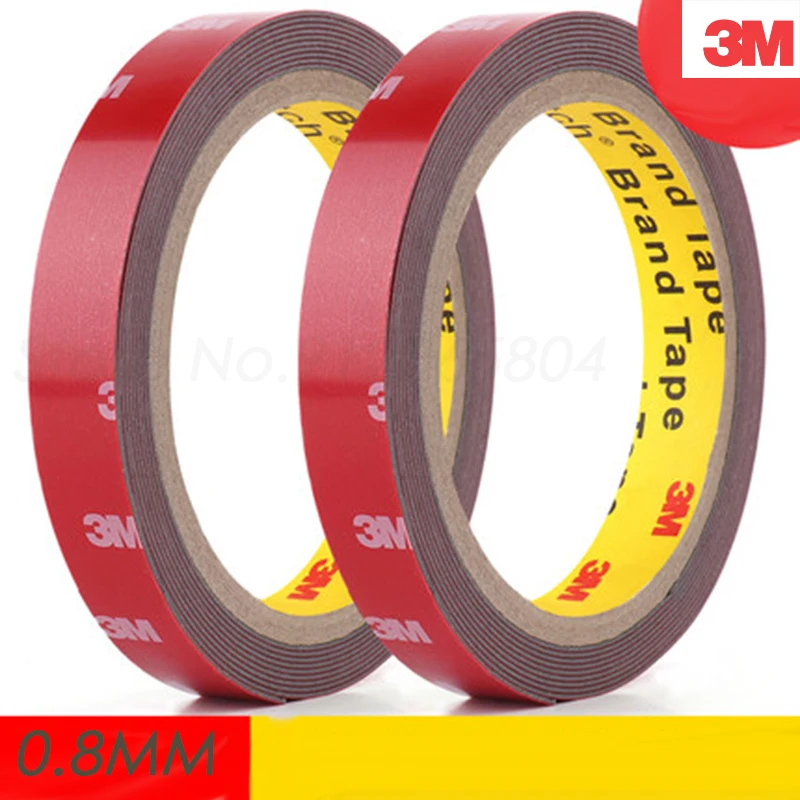 

Foam Cotton Double Sided Tape Non-Marking 3M Car Waterproof NoTrace Modification Household Office 6/8/10/12/15/20/30/40MM 1 Pcs