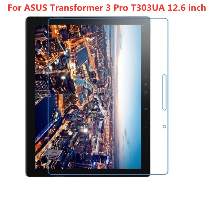 

9H Front Premium tablet Tempered Glass Screen Guard Protector Film For Asus Transformer 3 Pro T303UA 12.6 inch laptop screen